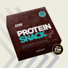 Protein Snack Bar Star Nutrition® - 12 unid.- Hazelnut (Avellana)